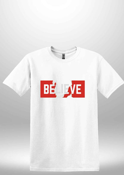 "Believe" Luxe T-shirt - Luxe Custom Designer