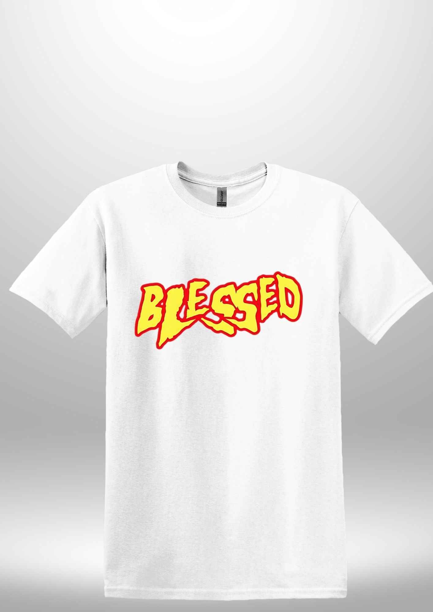 "Blessed" Luxe T-Shirt - Luxe Custom Designer
