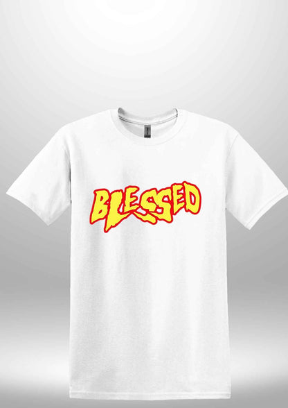 "Blessed" Luxe T-Shirt - Luxe Custom Designer