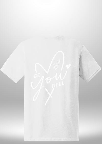 "BeYOUtiful" Luxe T-Shirt - Luxe Custom Designer