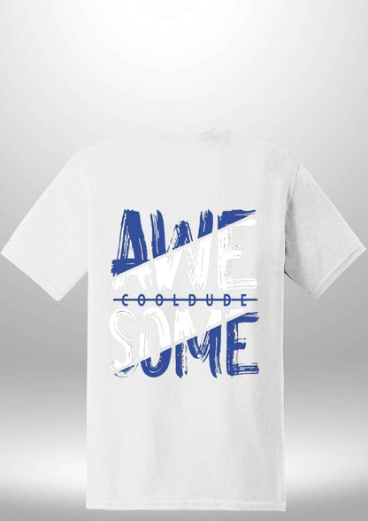 "AWESOME" Luxe T-Shirt - Luxe Custom Designer