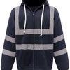 Hi-vis zip hoodie (HVK07)