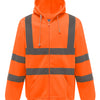 Hi-vis zip hoodie (HVK07)