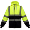 Hi-vis zip hoodie (HVK07)