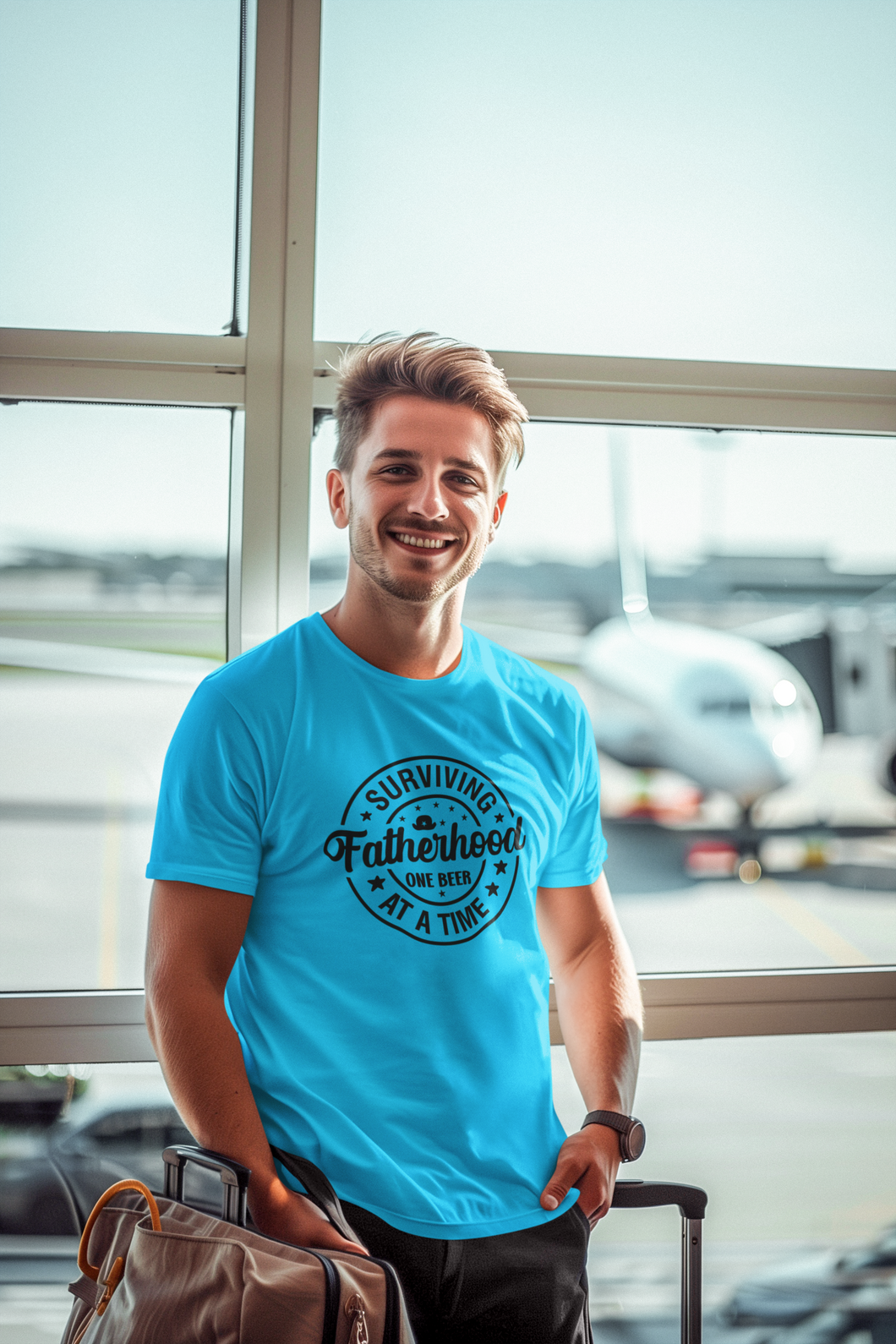 Surviving Fatherhood T-Shirt - Luxe Custom Designer