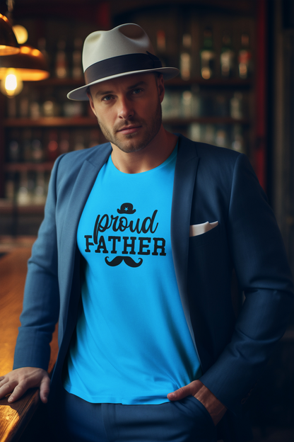 Proud Father T-Shirt - Luxe Custom Designer