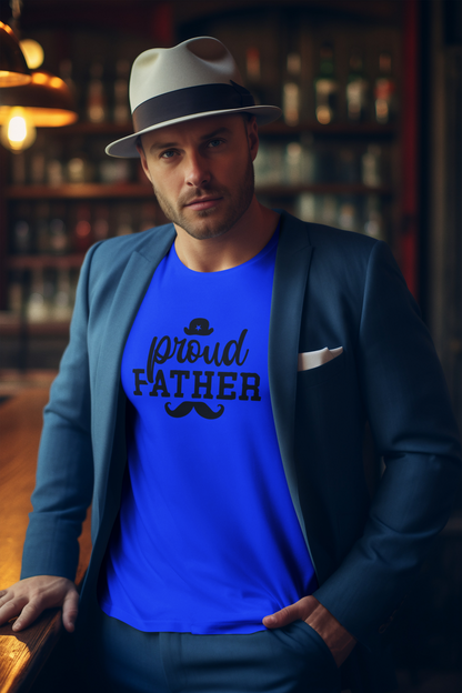 Proud Father T-Shirt - Luxe Custom Designer