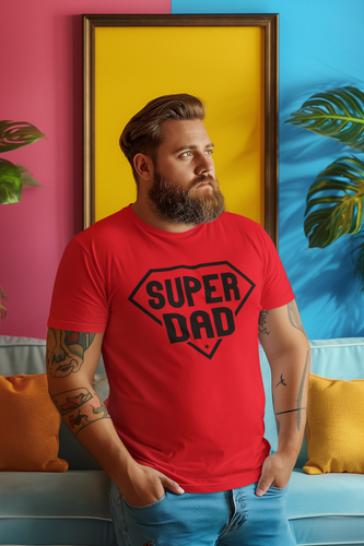 Super Dad T-Shirt - Luxe Custom Designer