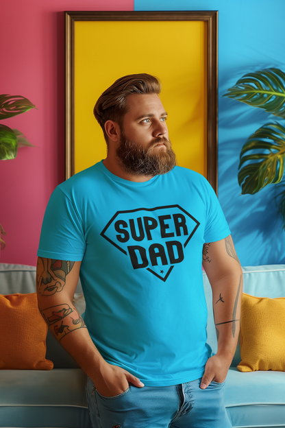 Super Dad T-Shirt - Luxe Custom Designer