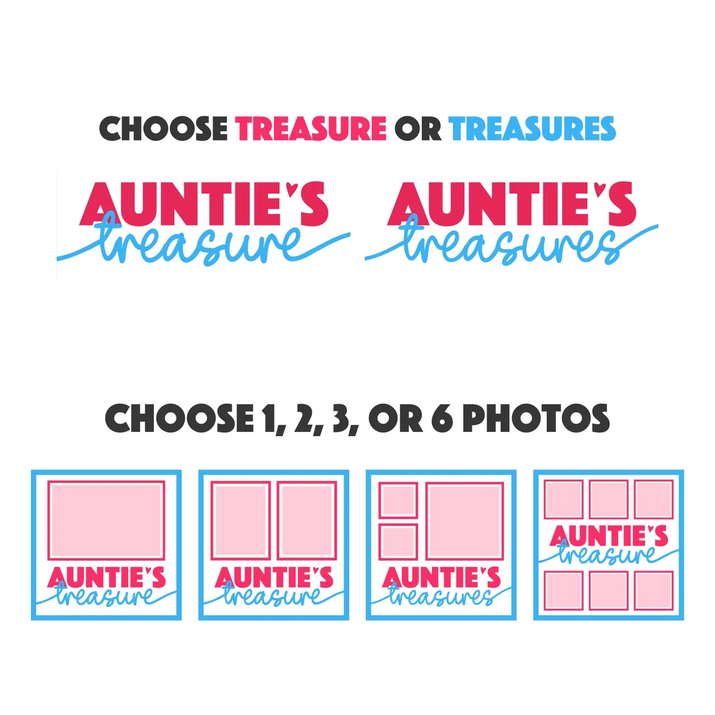 Aunties Treasure Frames