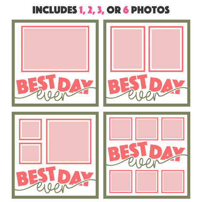 Best Day ever 3D Frame - Luxe Custom Designer