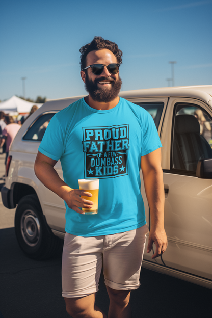 Proud Father T-Shirt - Luxe Custom Designer