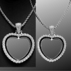 Double Photo Heart Pendant