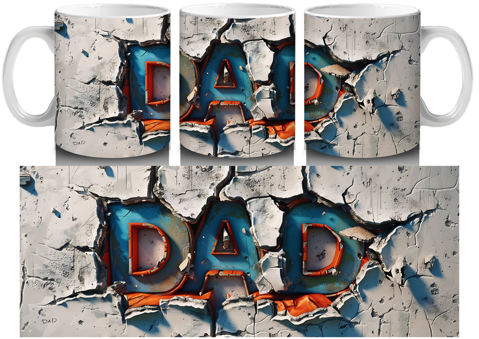 3D Dad Mugs - Luxe Custom Designer