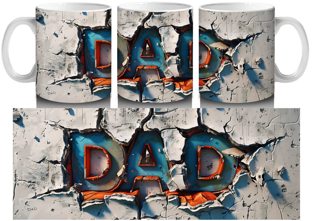 3D Dad Mugs - Luxe Custom Designer