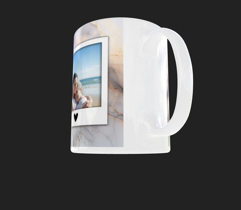 Marble Effect 3 Image Mug