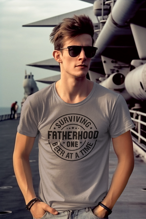 Surviving Fatherhood PT2 T-Shirt - Luxe Custom Designer