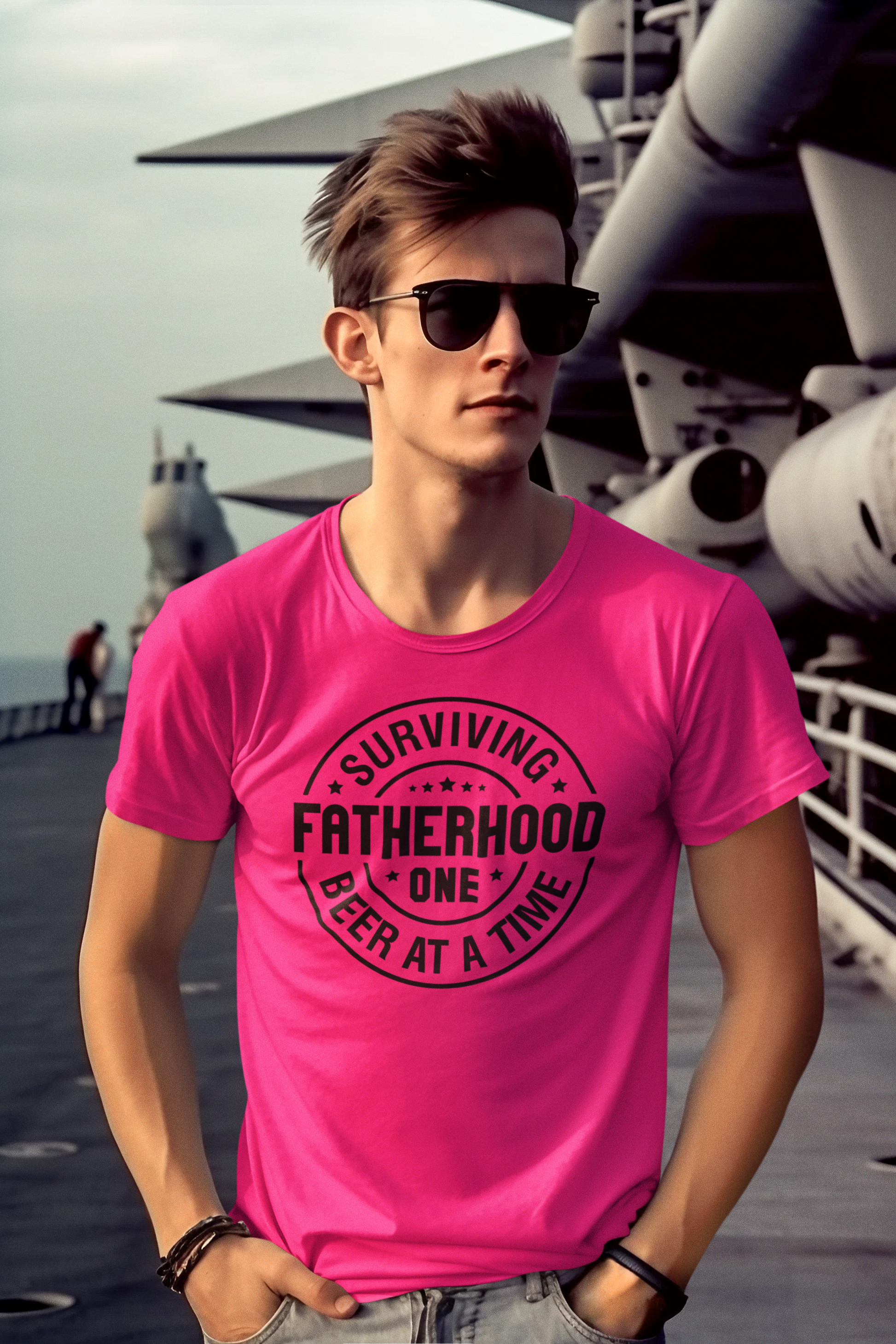 Surviving Fatherhood PT2 T-Shirt - Luxe Custom Designer