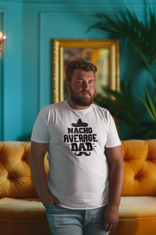 Nacho Average Dad T-Shirt - Luxe Custom Designer