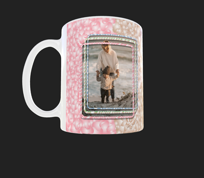 2 Image Sparkle Mug - Luxe Custom Designer