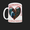 Heart photo mug - Luxe Custom Designer