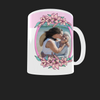 Pink Rose Mothers Day Photo Mug - Luxe Custom Designer