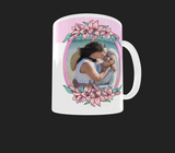 Pink Rose Mothers Day Photo Mug