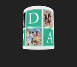 5 image DAD Photo Mug