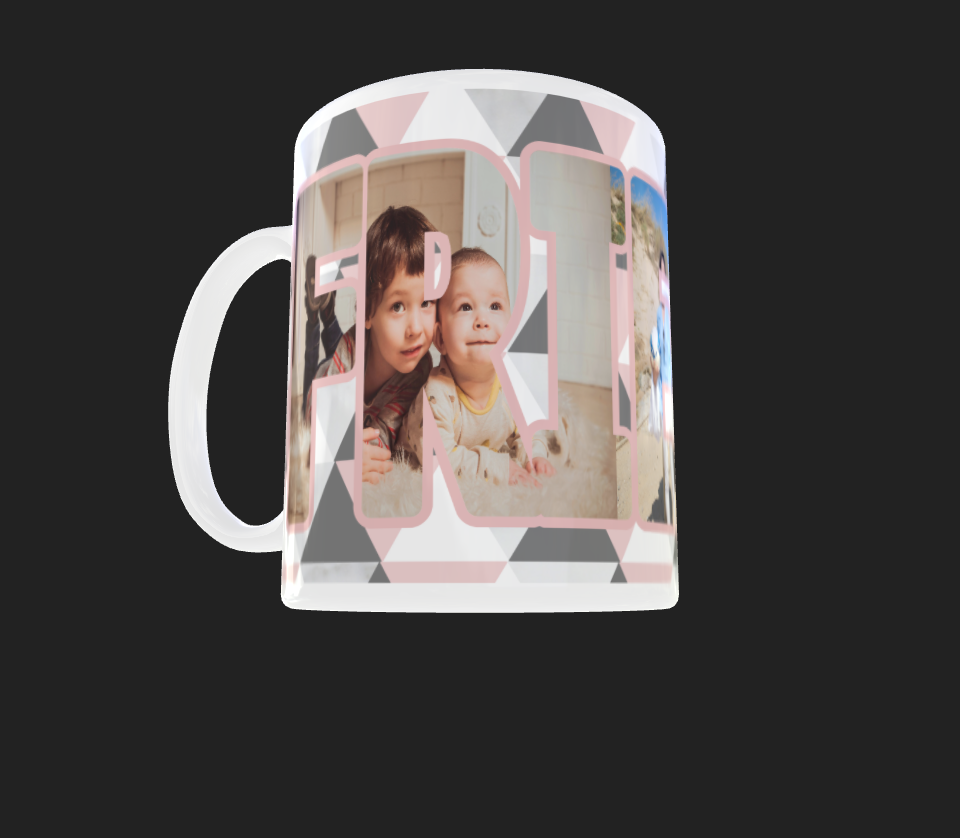 FRIENDS Photo Mug - Luxe-Custom-Designer