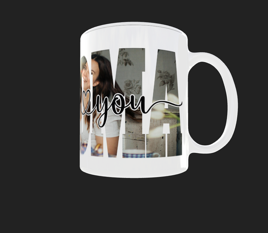 GRANDMA Photo Mug - Luxe-Custom-Designer