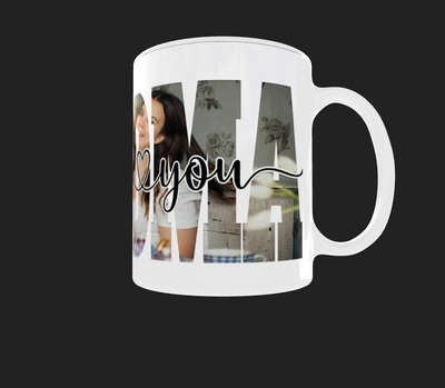 GRANDMA Photo Mug - Luxe Custom Designer