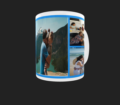 6 Panel Photo Mug - Luxe Custom Designer