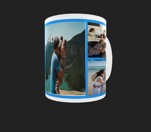 6 Panel Photo Mug