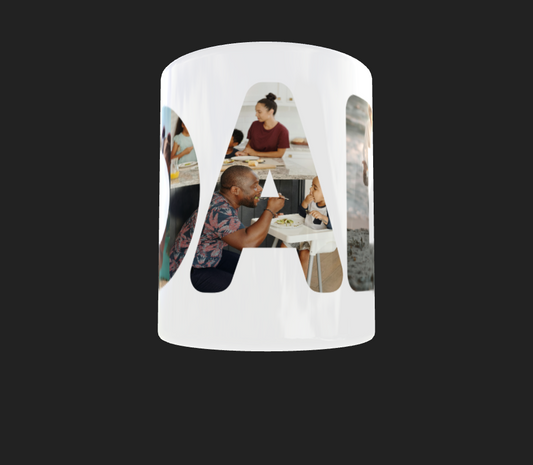 DAD Photo Mug - Luxe-Custom-Designer