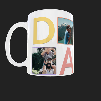 Daddy photo mug