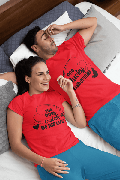 Best Catch Matching T-shirt set - Luxe Custom Designer