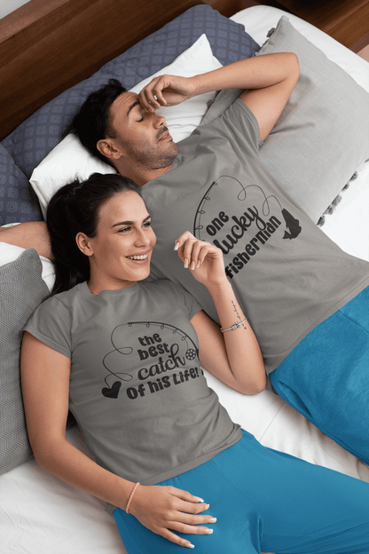Best Catch Matching T-shirt set - Luxe Custom Designer