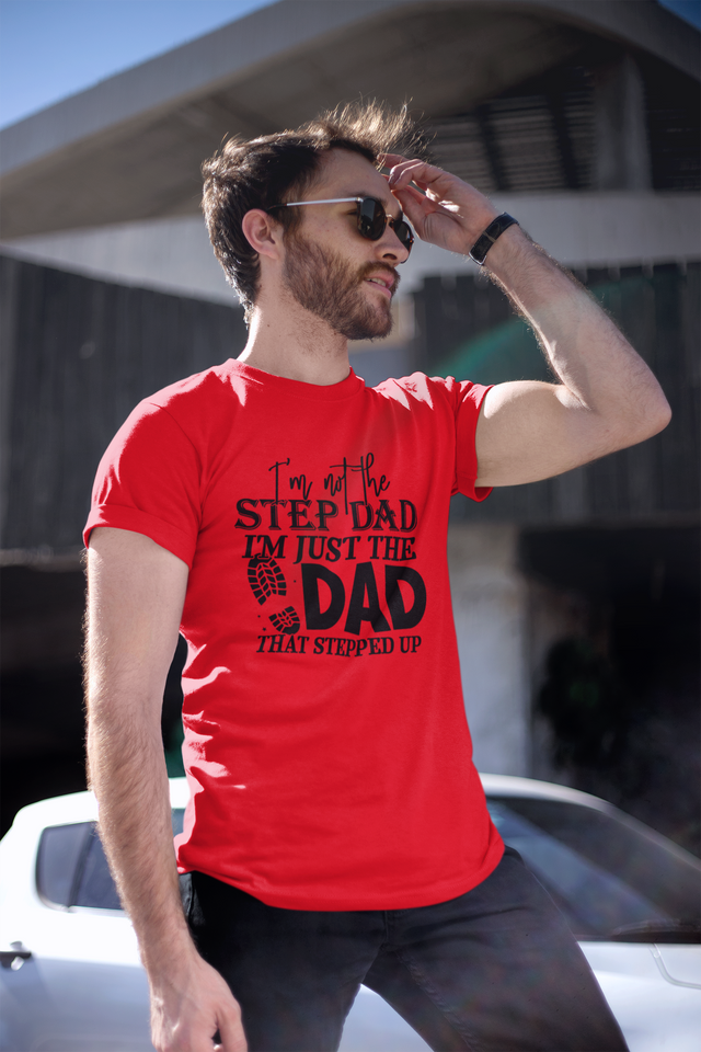 Step dad - Dad T-shirt - Luxe Custom Designer