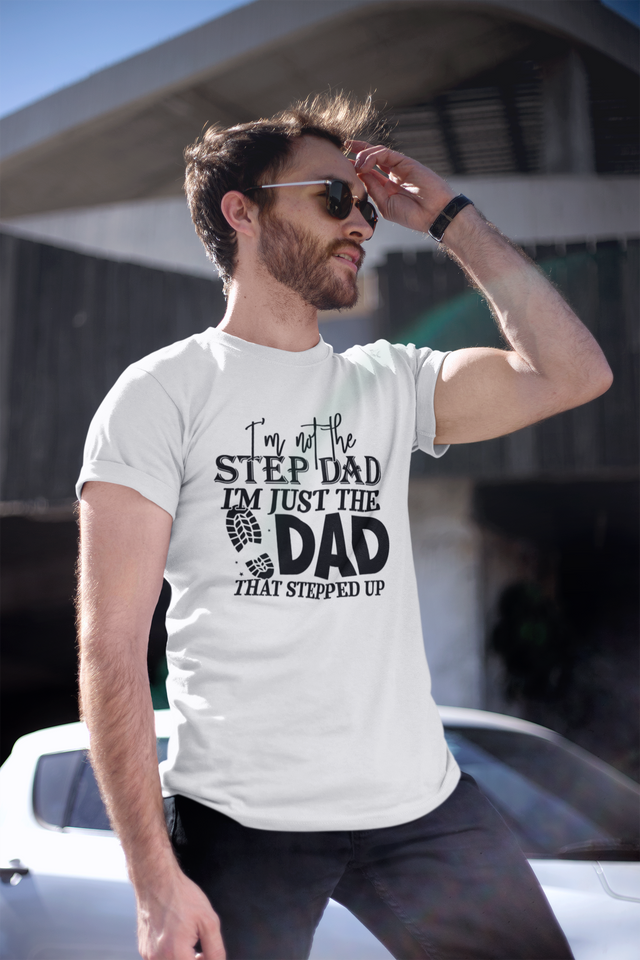 Step dad - Dad T-shirt - Luxe Custom Designer