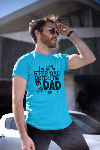 Step dad - Dad T-shirt - Luxe Custom Designer