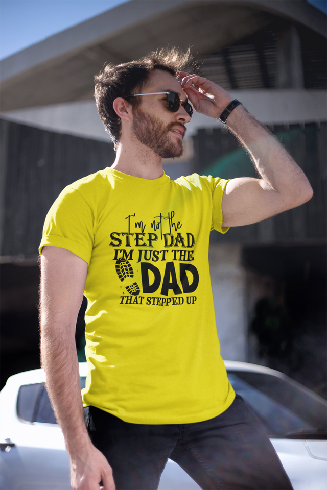 Step dad - Dad T-shirt - Luxe Custom Designer
