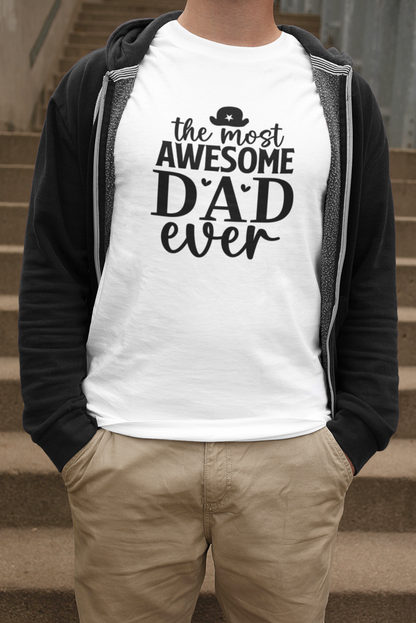 Awesome Dad T-Shirt - Luxe Custom Designer