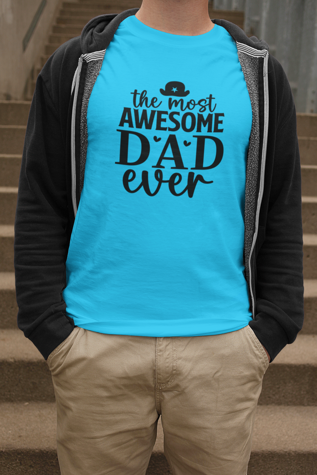 Awesome Dad T-Shirt - Luxe Custom Designer