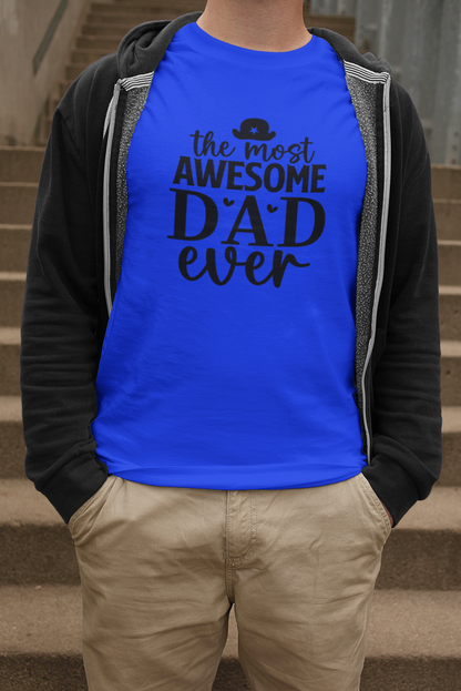 Awesome Dad T-Shirt - Luxe Custom Designer