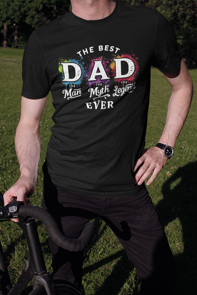 The Best Dad T-Shirt - Luxe Custom Designer