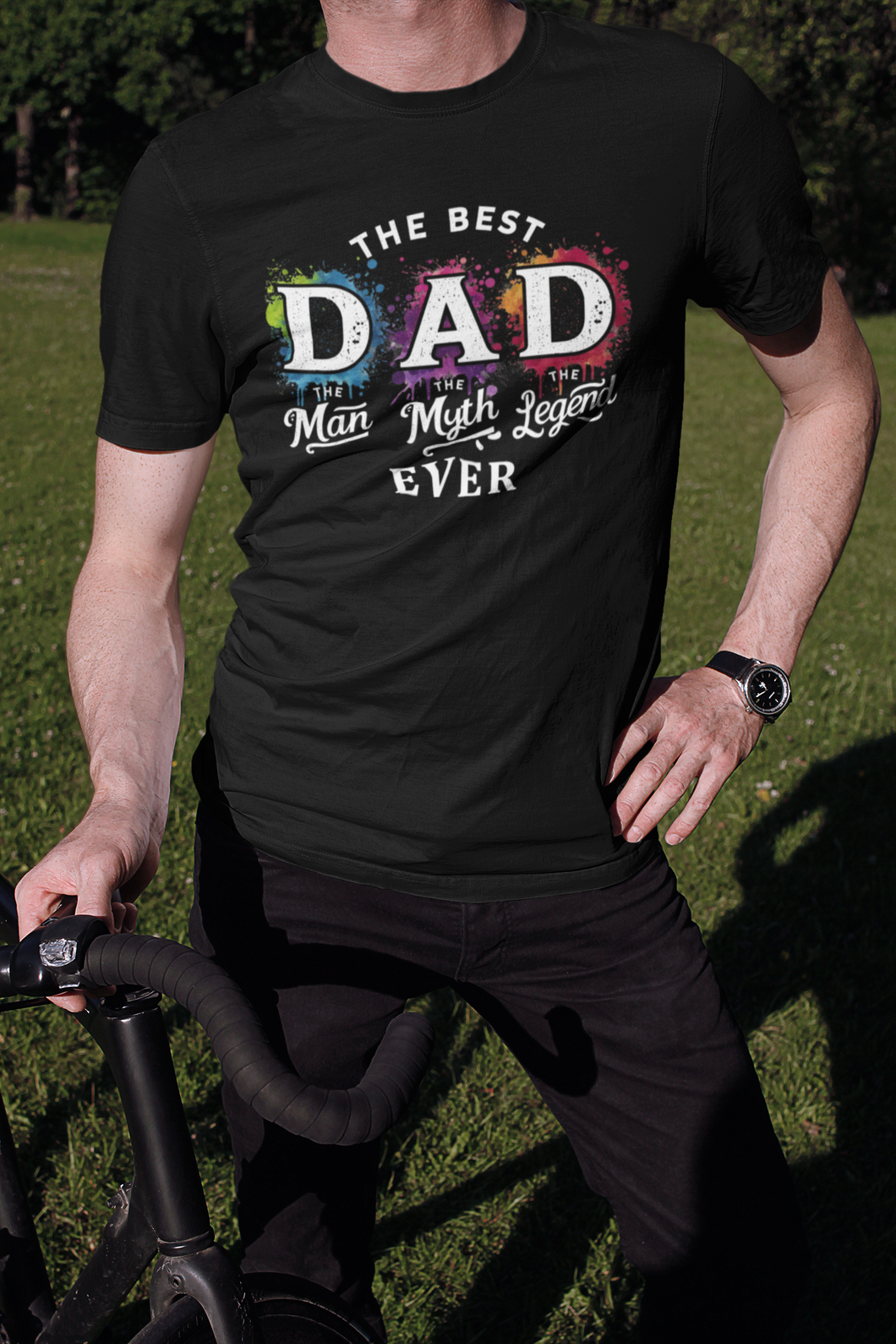 The Best Dad T-Shirt - Luxe Custom Designer