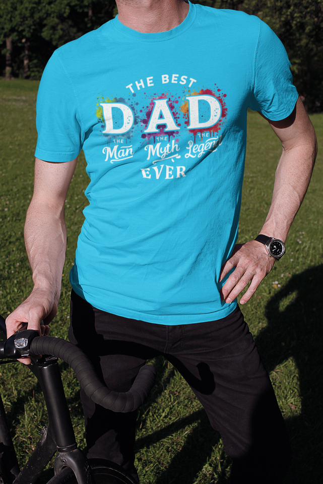 The Best Dad T-Shirt - Luxe Custom Designer