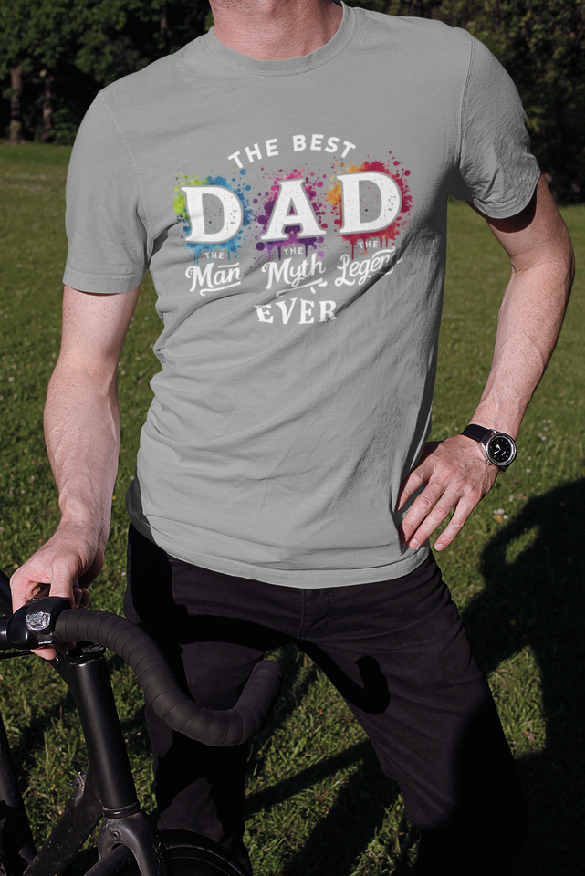 The Best Dad T-Shirt - Luxe Custom Designer