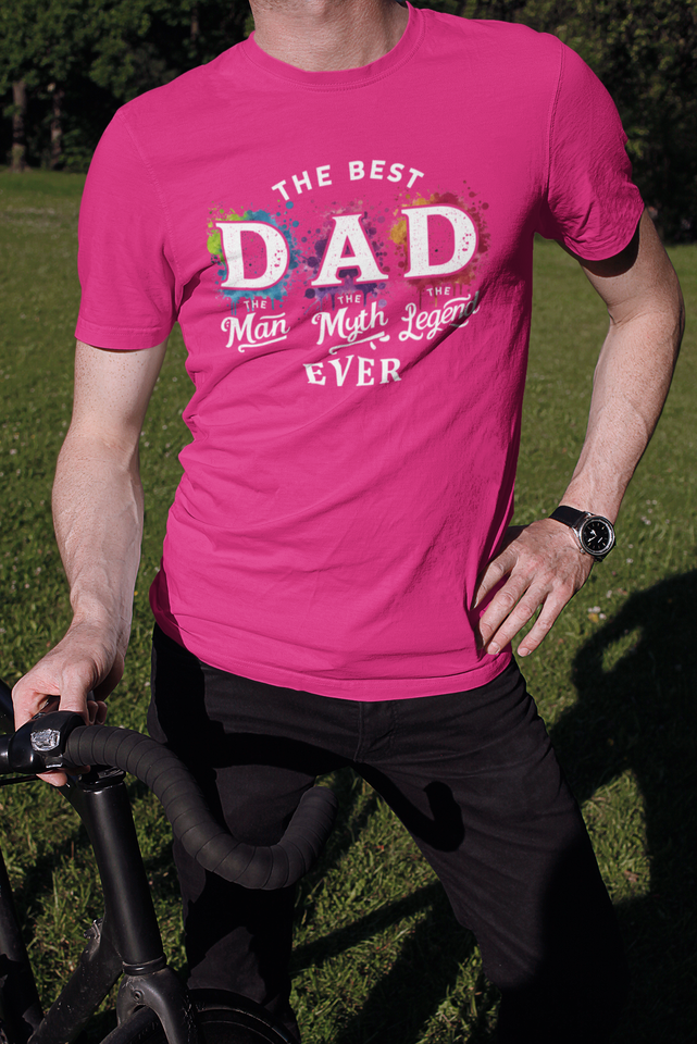 The Best Dad T-Shirt - Luxe Custom Designer