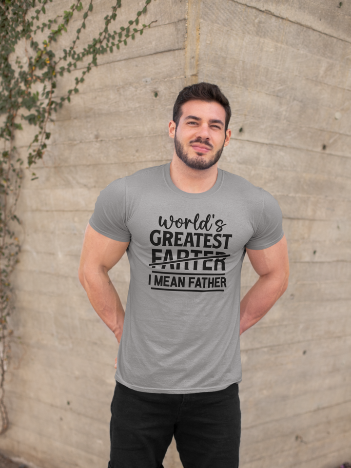 Greatest Father/Farter T-Shirt - Luxe Custom Designer